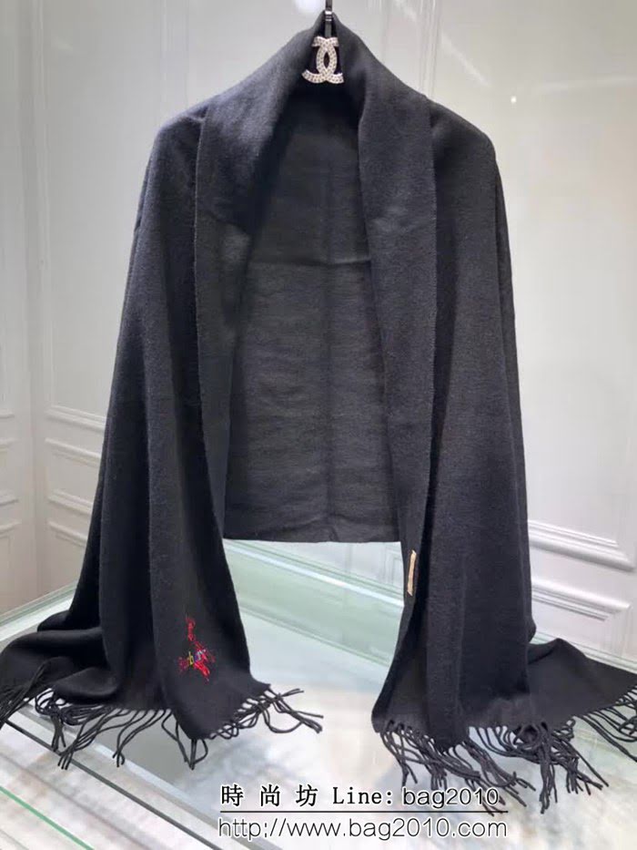BURBERRY巴寶莉頂級原單 羊絨水波紋大披肩 LLWJ6156